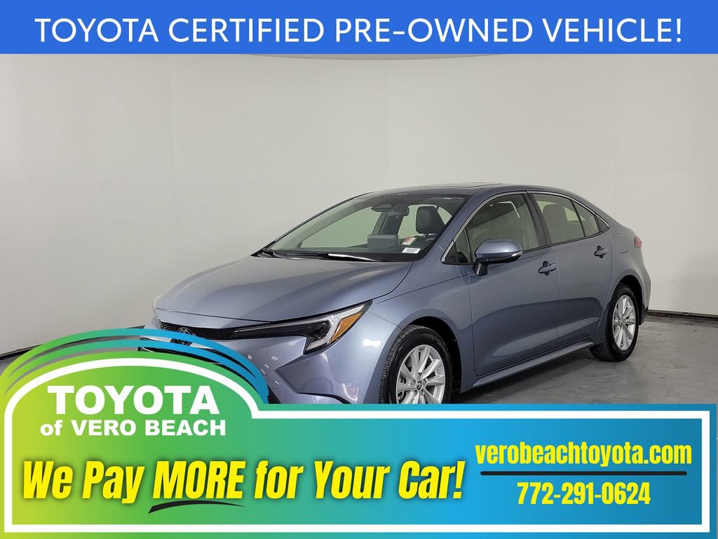 Certified 2025 Toyota Corolla XLE FWD image 1