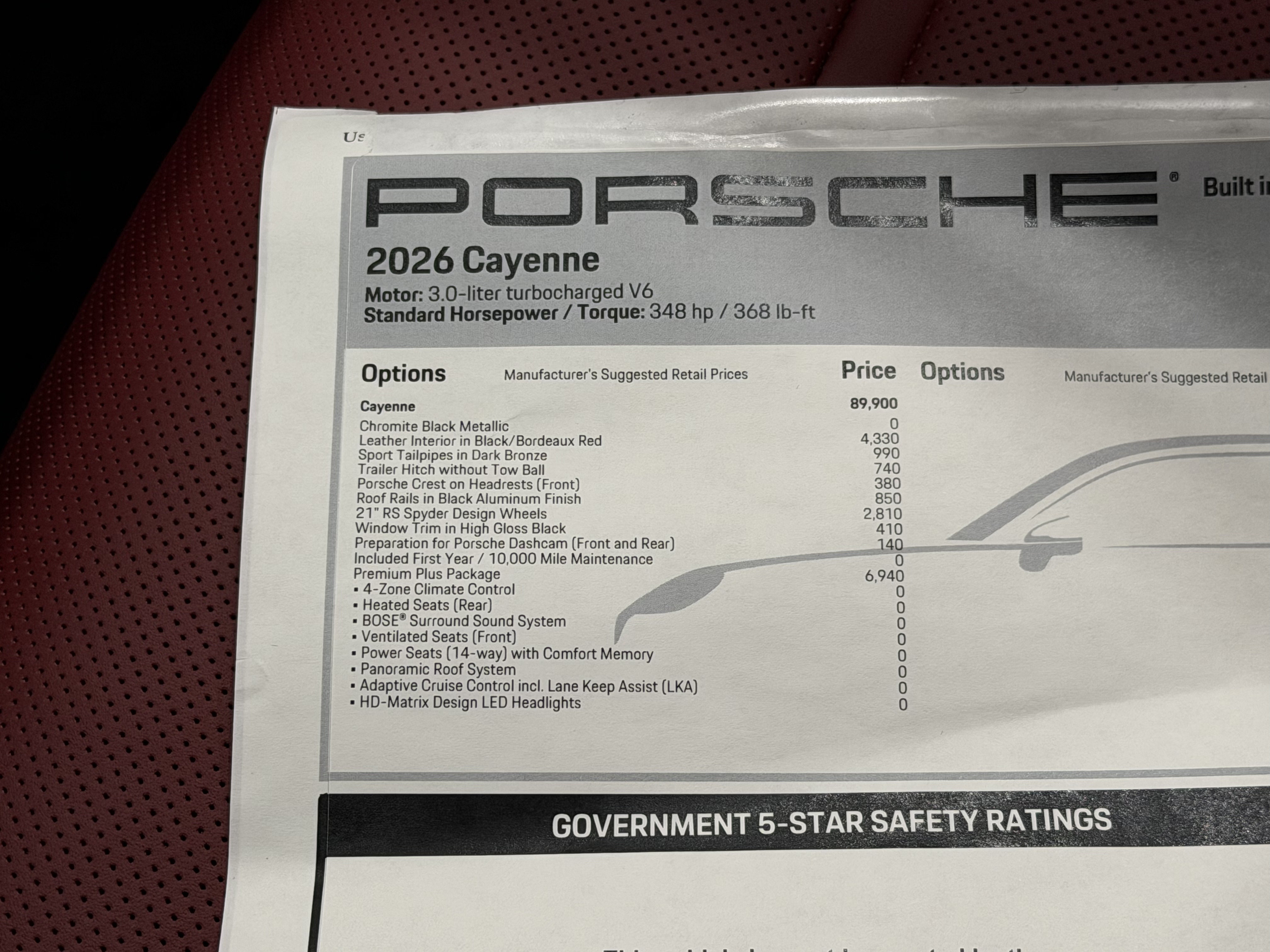 New 2026 Porsche Cayenne AWD/4WD image 56