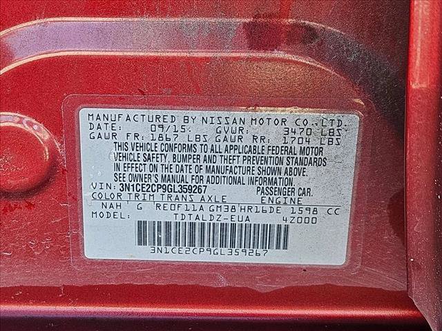 Used 2016 Nissan Versa Note SV image 22