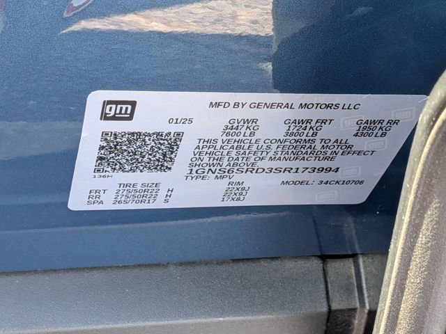 Used 2025 Chevrolet Tahoe Premier image 46