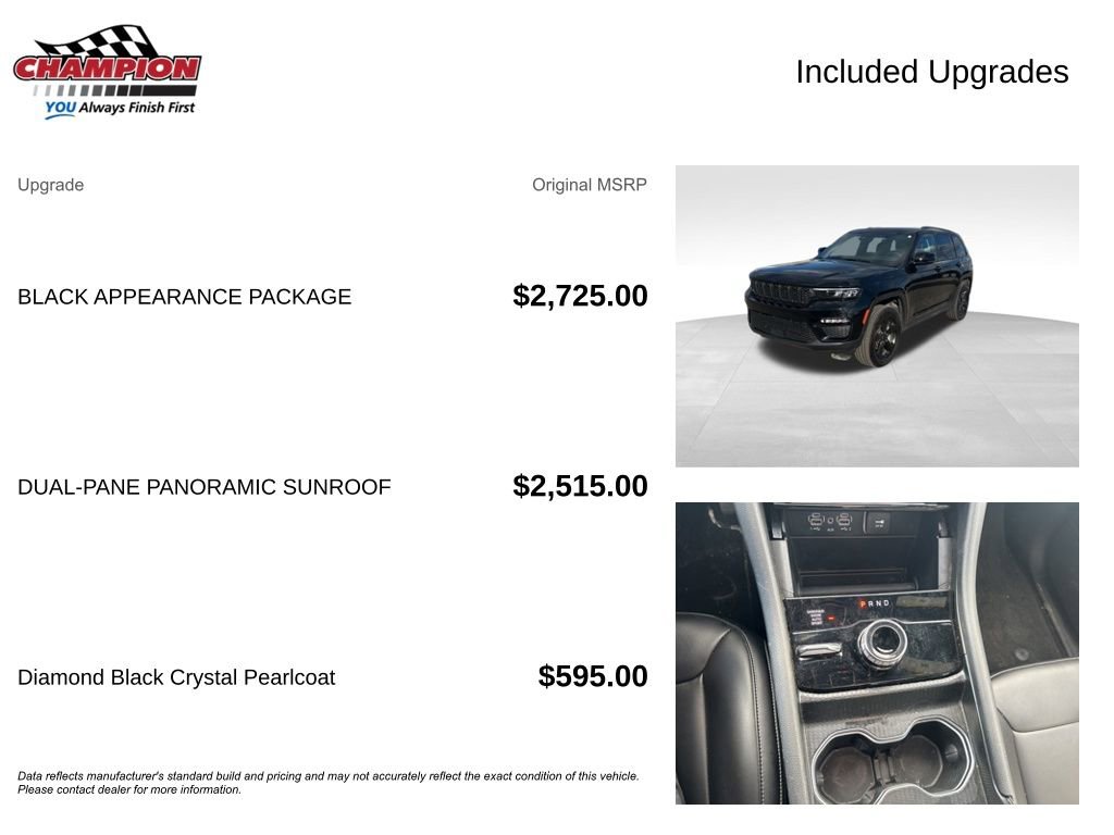Used 2025 Jeep Grand Cherokee Limited w/ Black Appearance Package image 7