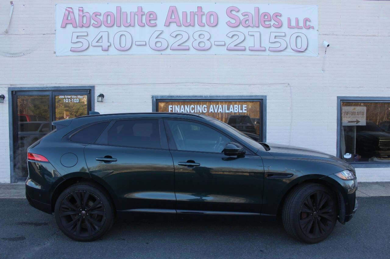 Used 2018 Jaguar F-PACE S AWD/4WD image 1