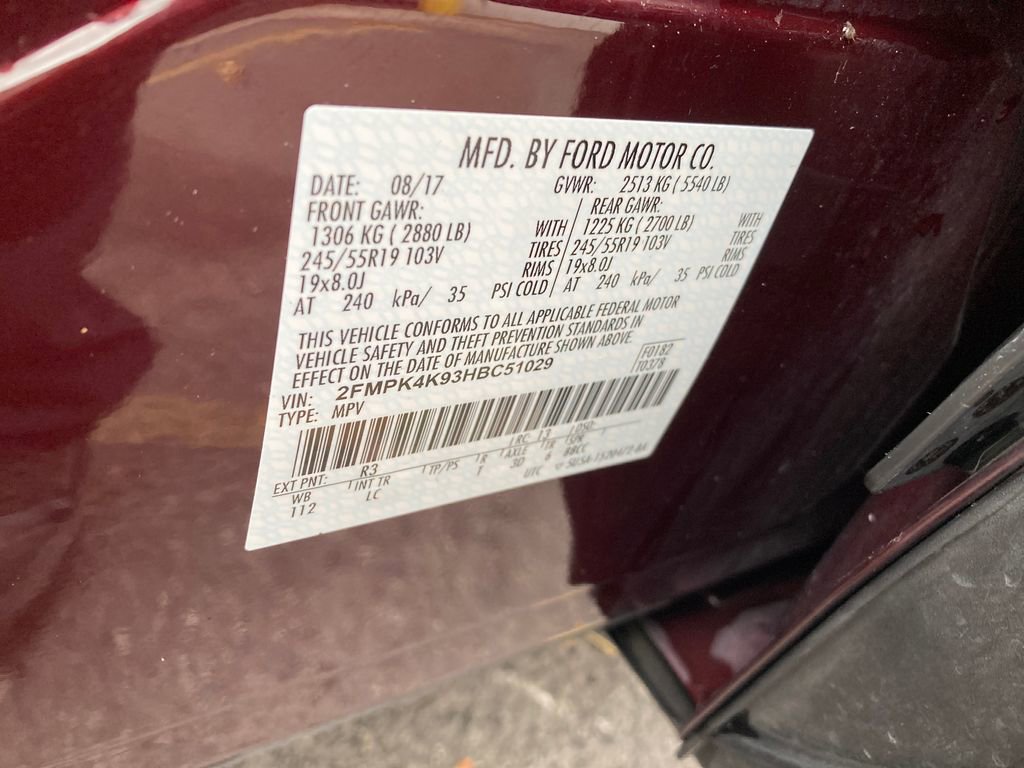 Used 2017 Ford Edge Titanium w/ Technology Package image 34