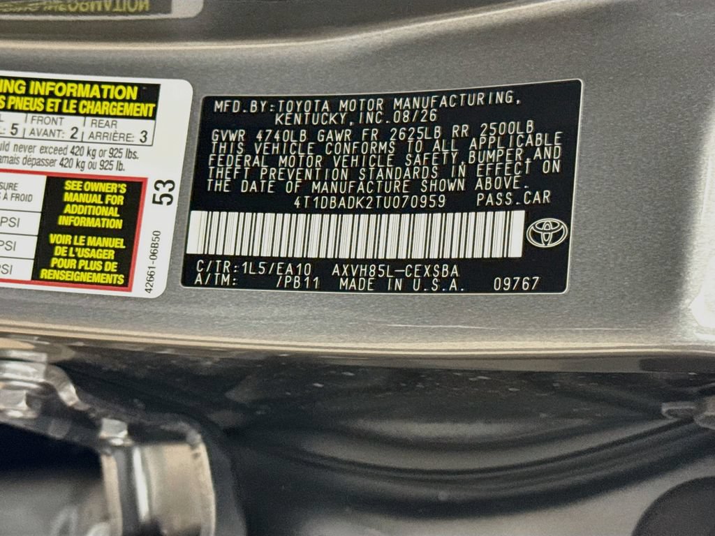 New 2026 Toyota Camry SE AWD/4WD image 29