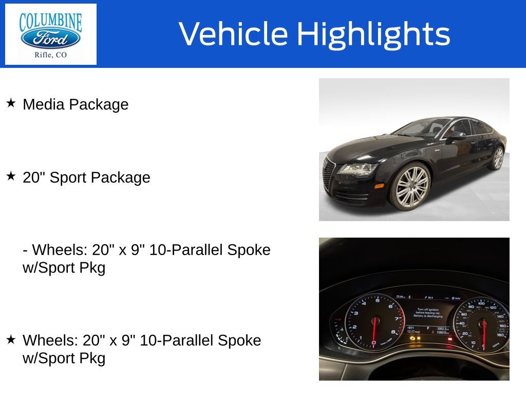 Used 2014 Audi A7 3.0T Premium Plus w/ 19" Sport Package AWD/4WD image 4