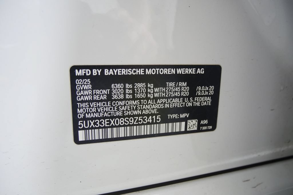 Certified 2025 BMW X6 xDrive40i AWD/4WD image 27