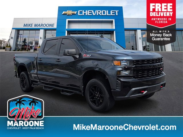 Used 2021 Chevrolet Silverado 1500 Custom Trail Boss w/ LPO, Dark Essentials Package