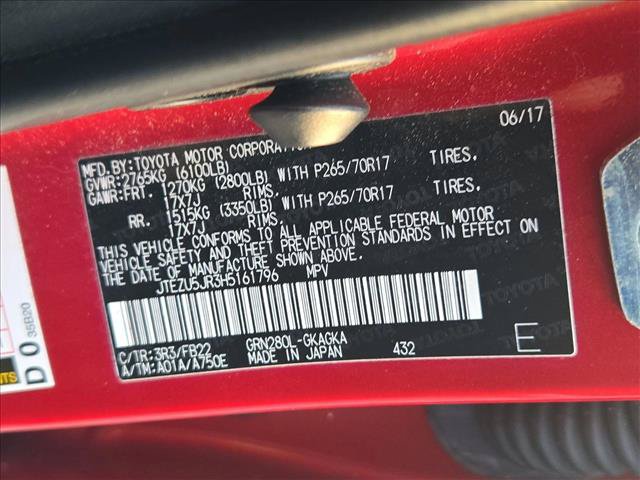 Used 2017 Toyota 4Runner SR5 RWD image 10