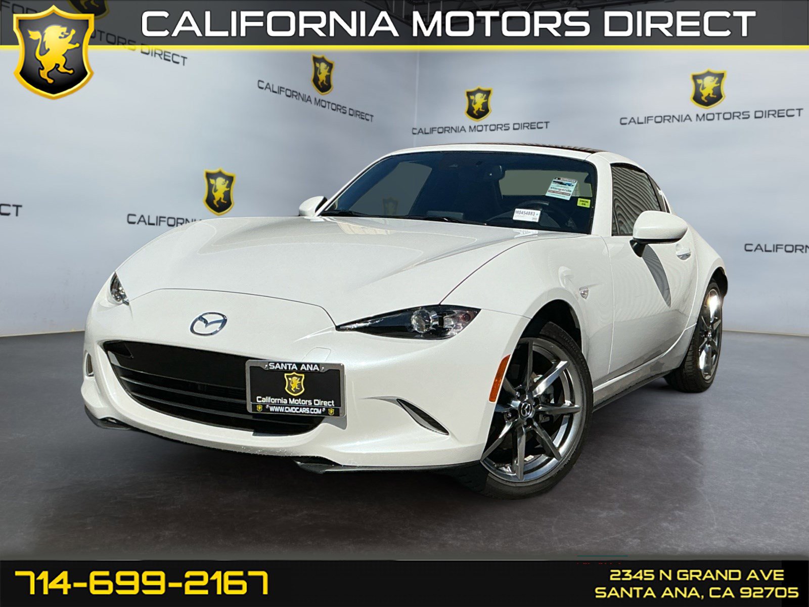 Used 2021 MAZDA MX-5 Miata RF Grand Touring image 1