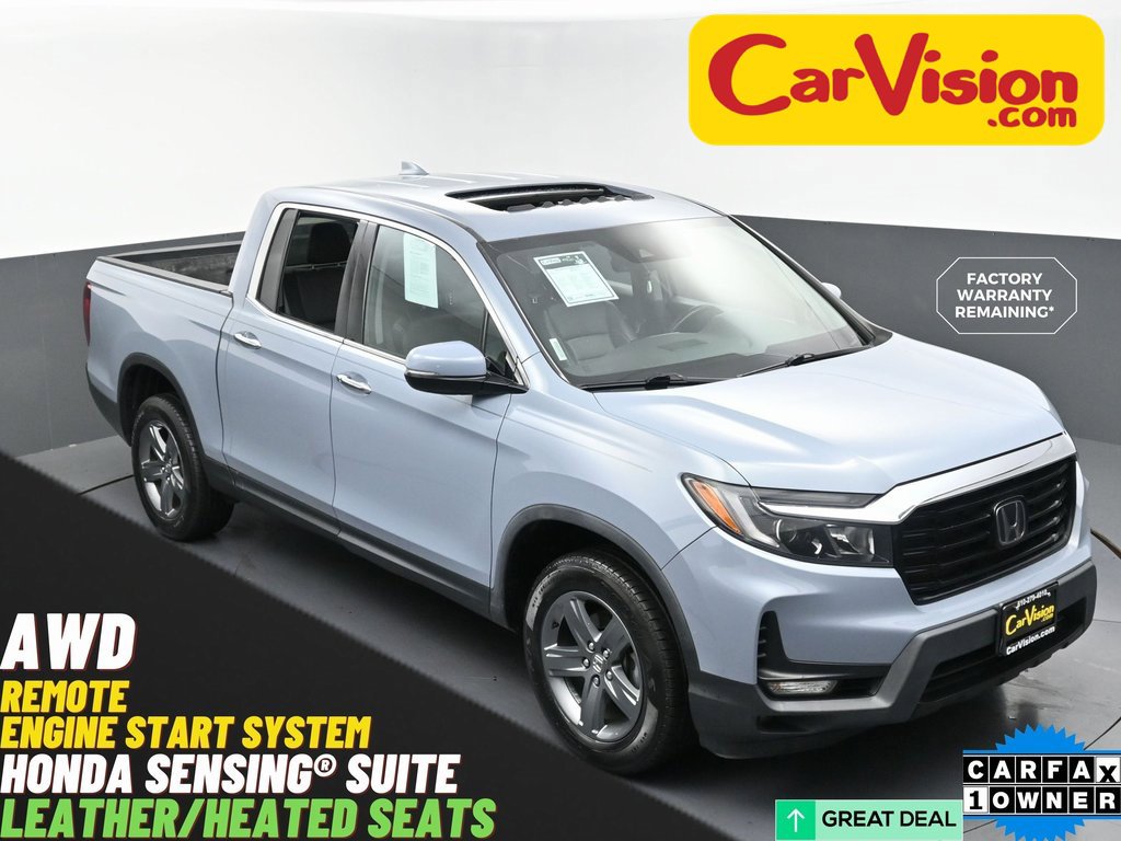 Used 2022 Honda Ridgeline RTL-E