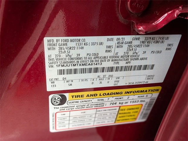 Used 2021 Ford Expedition Platinum image 43