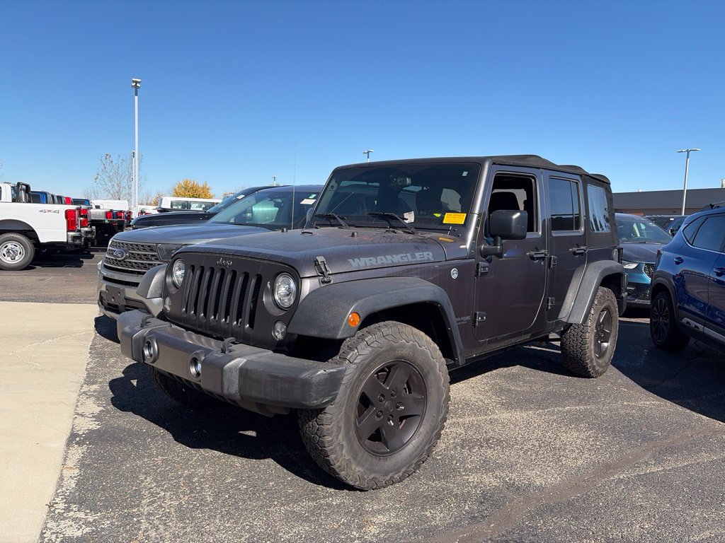 Used 2017 Jeep Wrangler Unlimited Sport AWD/4WD image 2