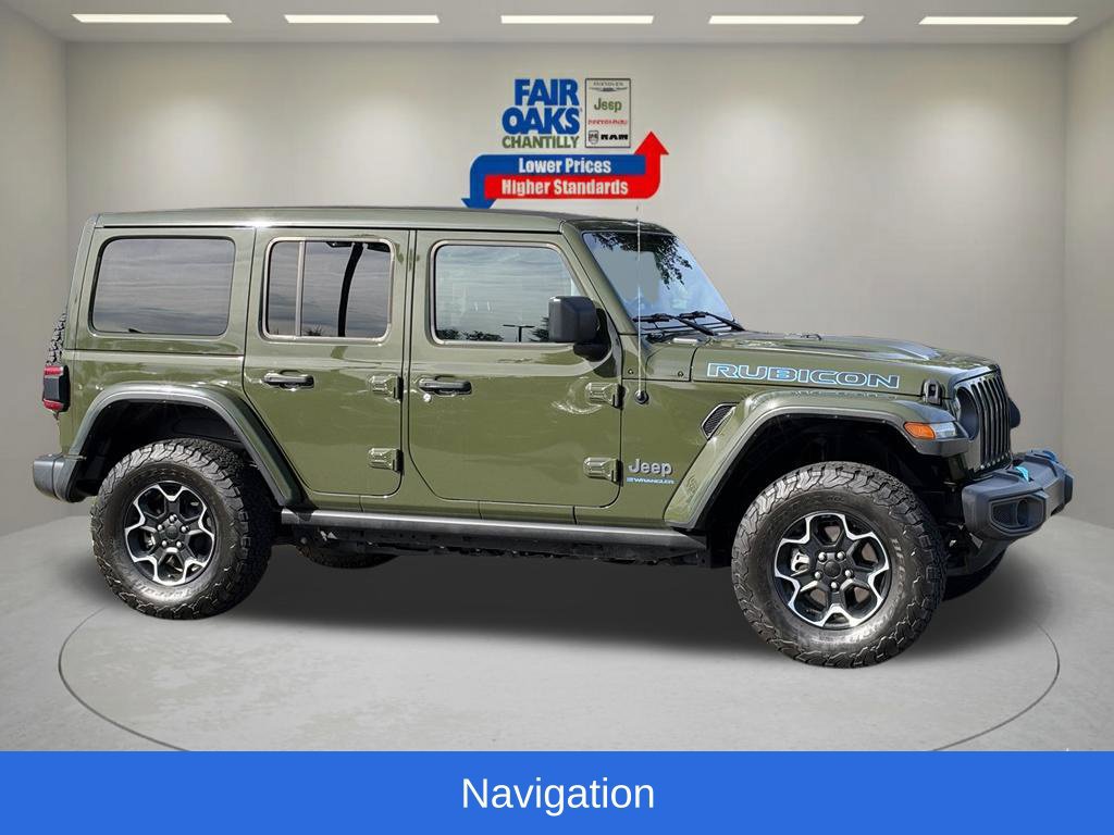 Used 2023 Jeep Wrangler Unlimited Rubicon 4xe w/ Cold Weather Group AWD/4WD image 6