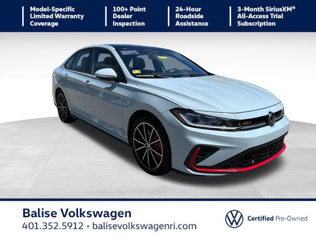 Certified 2025 Volkswagen Jetta GLI Autobahn FWD image 1