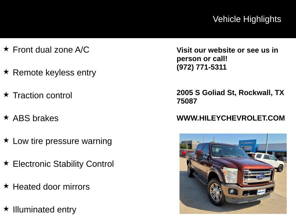 Used 2016 Ford F250 King Ranch AWD/4WD image 10