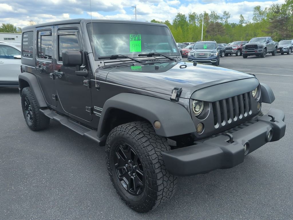 Used 2016 Jeep Wrangler Unlimited Sport w/ Quick Order Package 24S