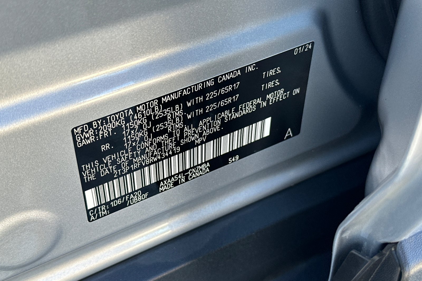 Used 2024 Toyota RAV4 XLE w/ Convenience Package AWD/4WD image 28