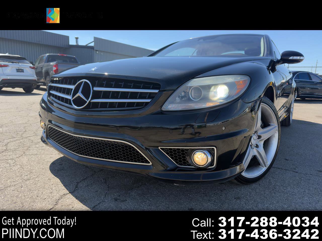 Used 2008 Mercedes-Benz CL 63 AMG 2dr Cpe 6.3L V8 AMG w/ P2 Premium Pkg II