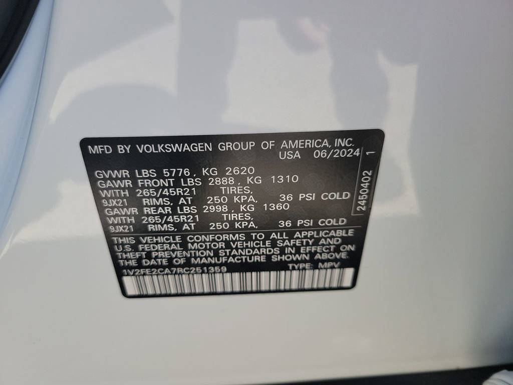 Used 2024 Volkswagen Atlas Cross Sport SEL Premium R-Line image 46