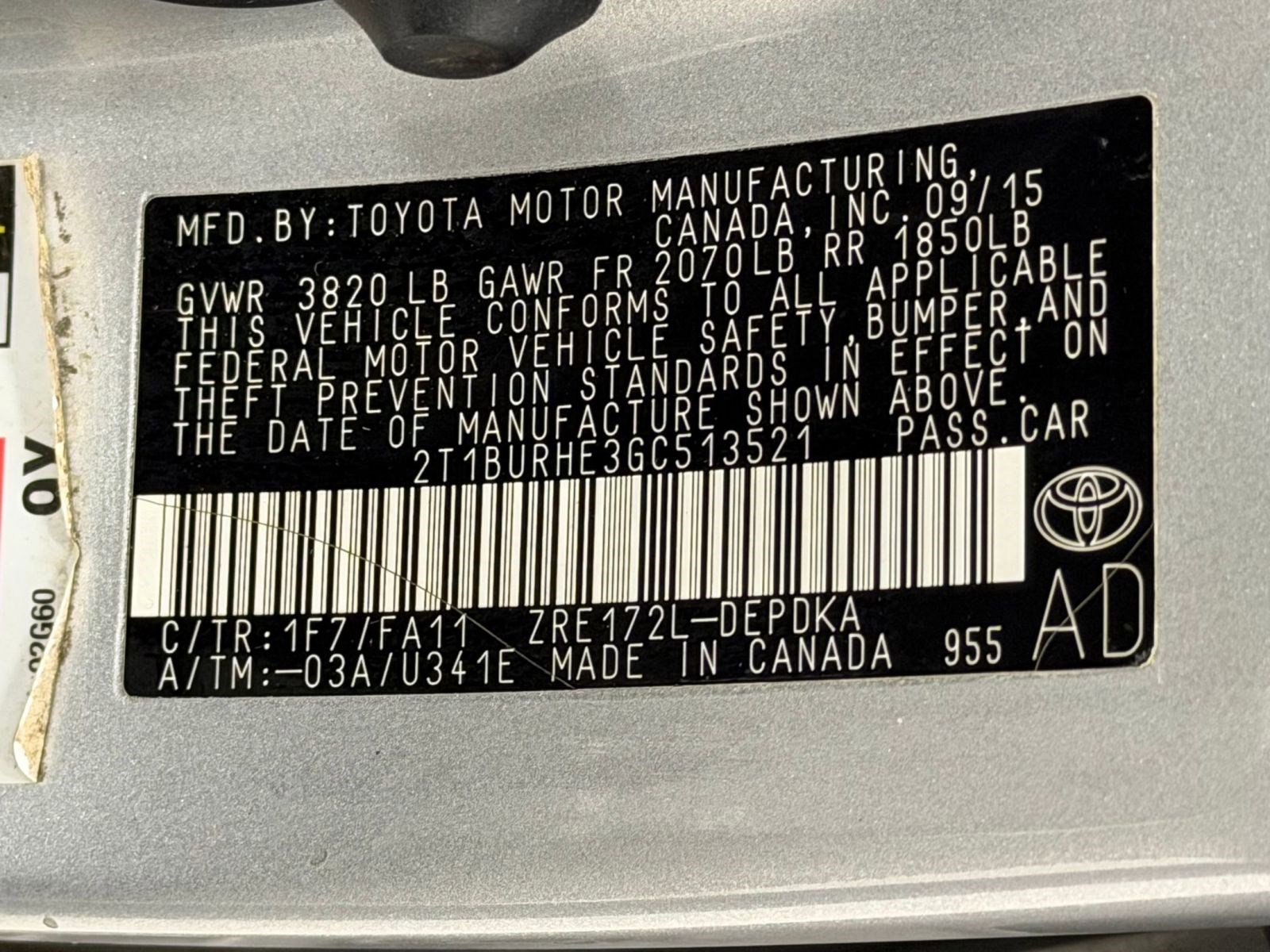 Used 2016 Toyota Corolla L FWD image 17