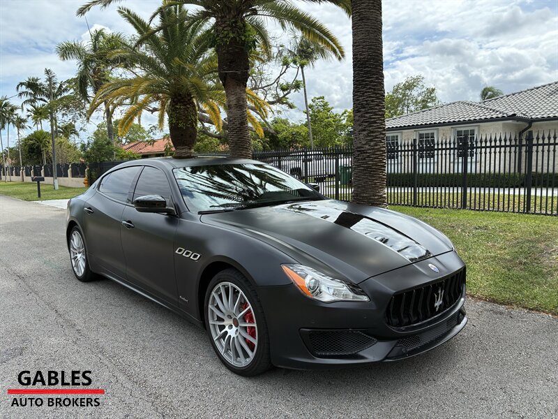 Used 2017 Maserati Quattroporte S GranSport Q4 AWD/4WD image 4