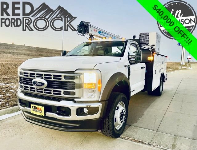 New 2023 Ford F600 4x4 Regular Cab Super Duty w/ Snow Plow Prep Package image 1