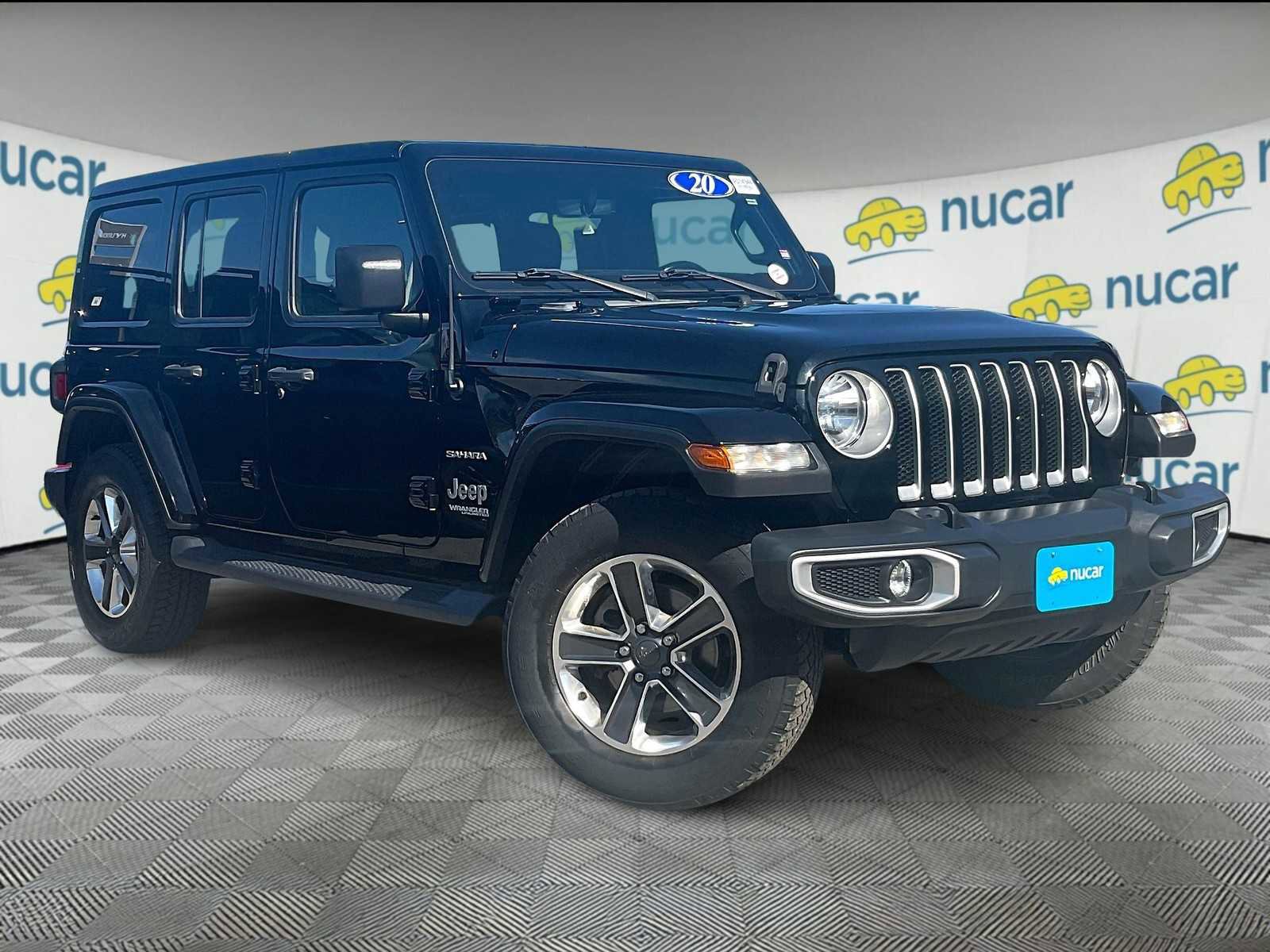 Used 2020 Jeep Wrangler Unlimited Sahara w/ Uconnect 4C Nav & Sound Group