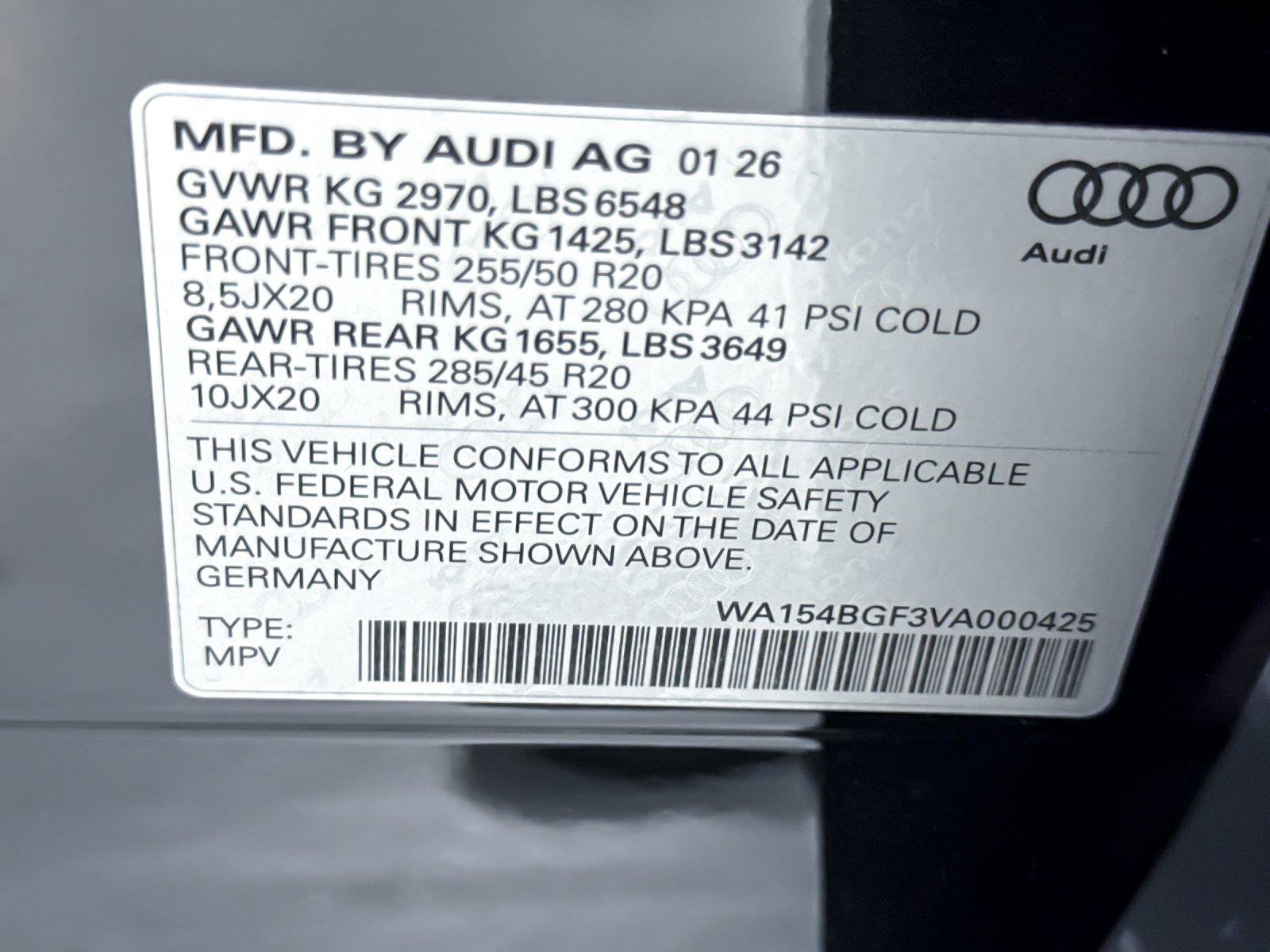 New 2027 Audi Q6 e-tron Premium Plus AWD/4WD image 28