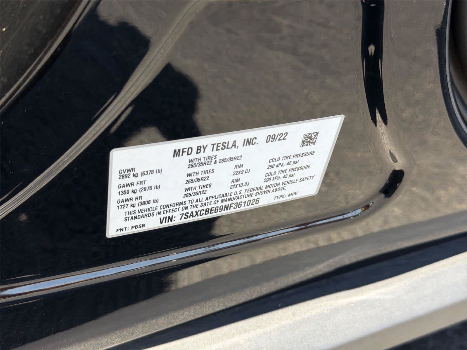 Used 2022 Tesla Model X Plaid AWD/4WD image 23