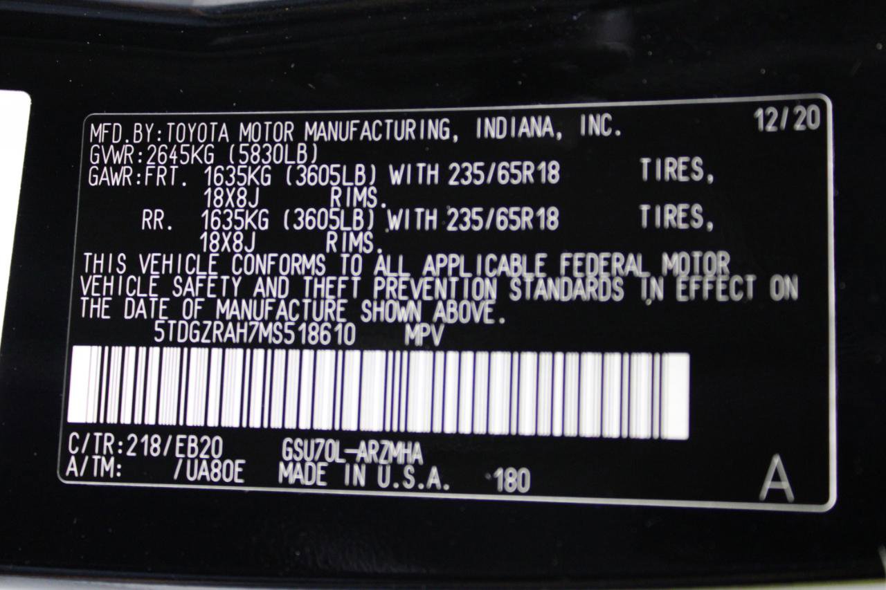 Used 2021 Toyota Highlander XLE image 96