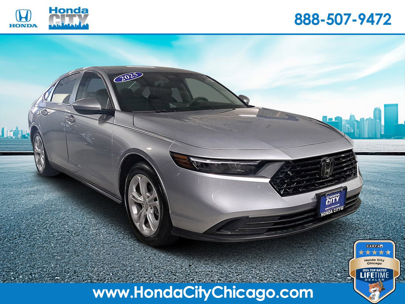 Certified 2025 Honda Accord LX