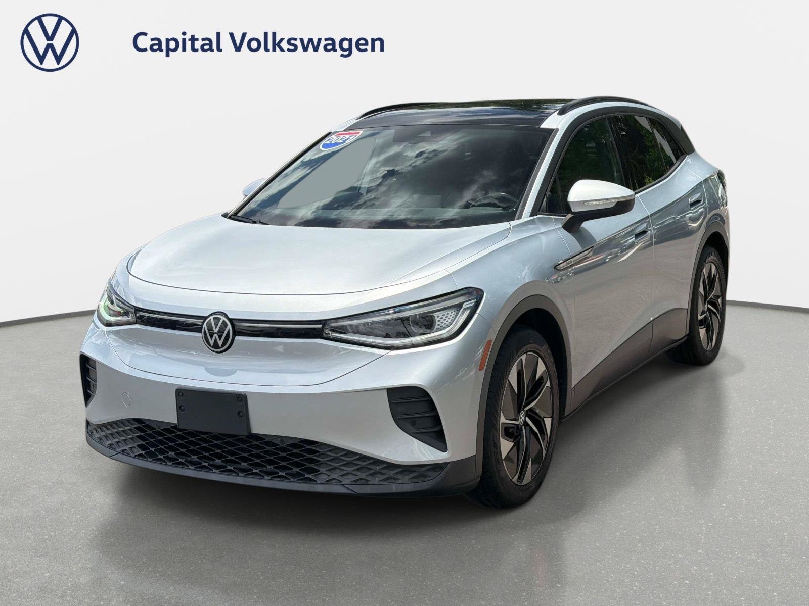 Used 2021 Volkswagen ID.4 Pro S w/ ID.4 Protection Package RWD image 1