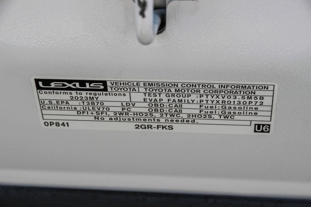 Certified 2023 Lexus ES 350 w/ Accessory Package (Z2) FWD image 28
