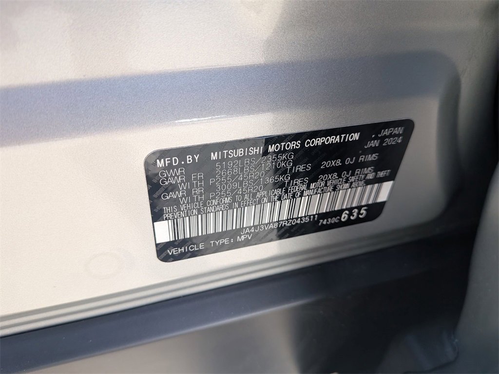 Used 2024 Mitsubishi Outlander SE image 37
