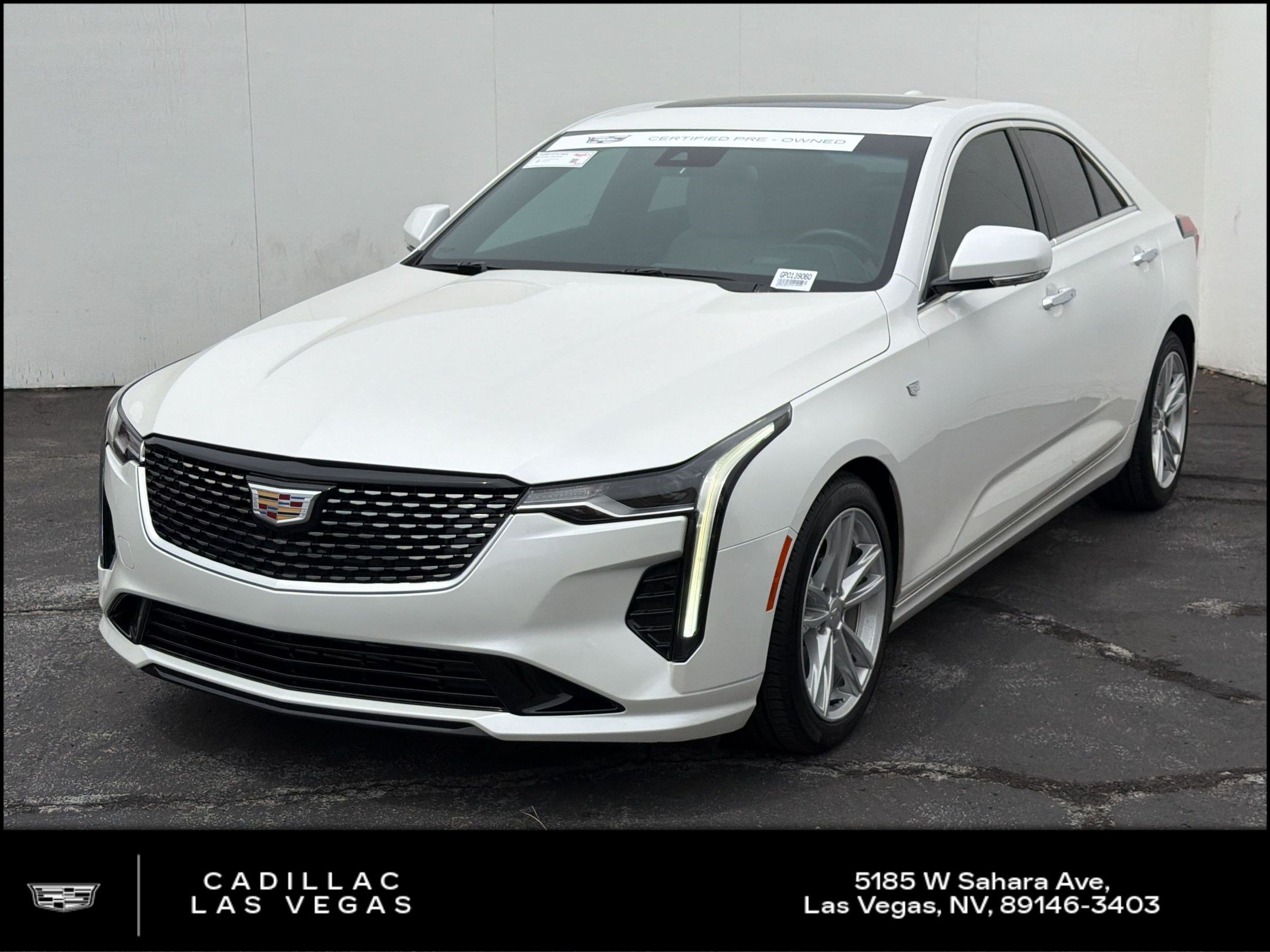 Certified 2023 Cadillac CT4 Luxury w/ Sun And Sound Package
