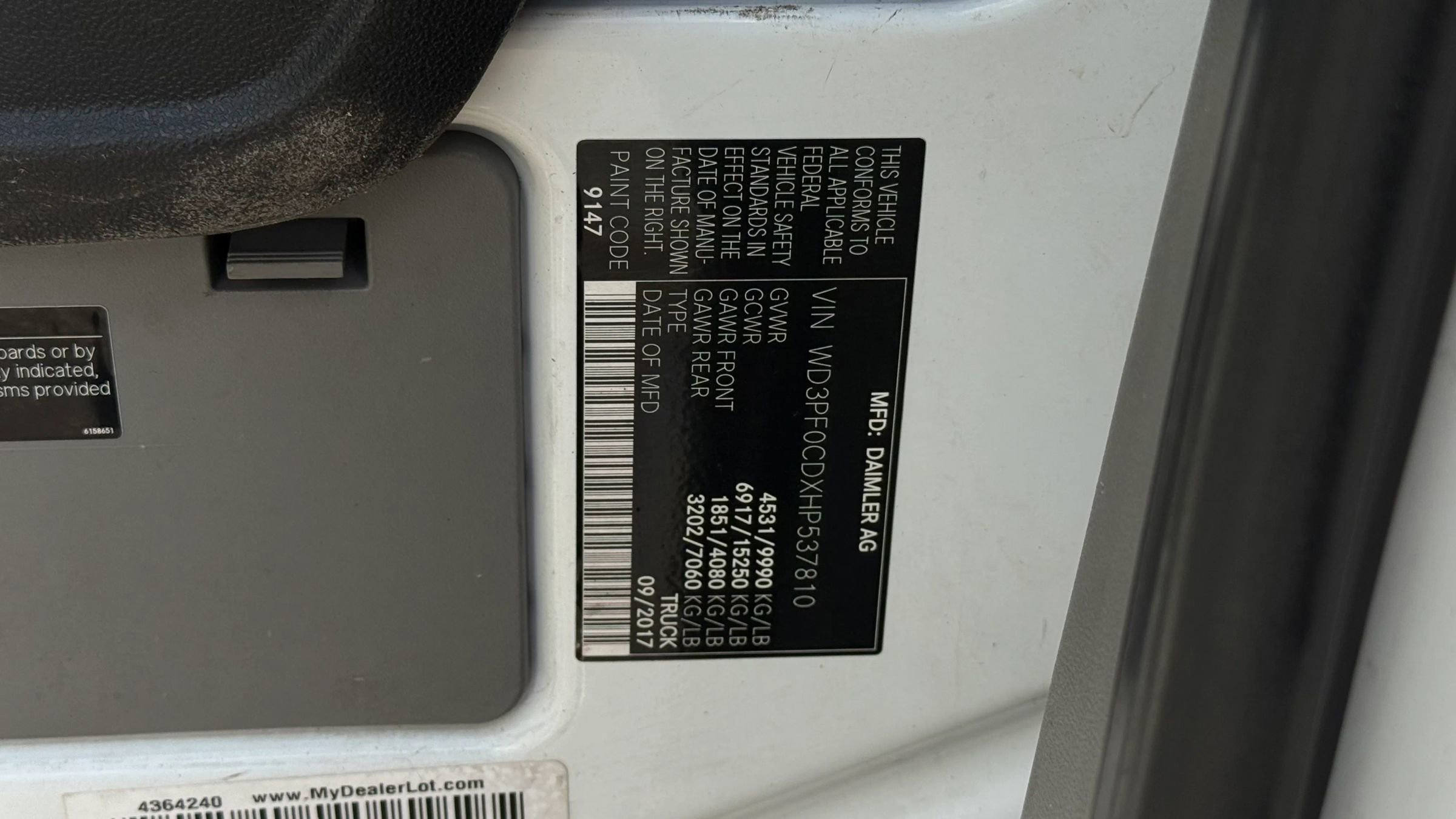 Used 2017 Mercedes-Benz Sprinter 3500 w/ Driver Comfort Package image 25