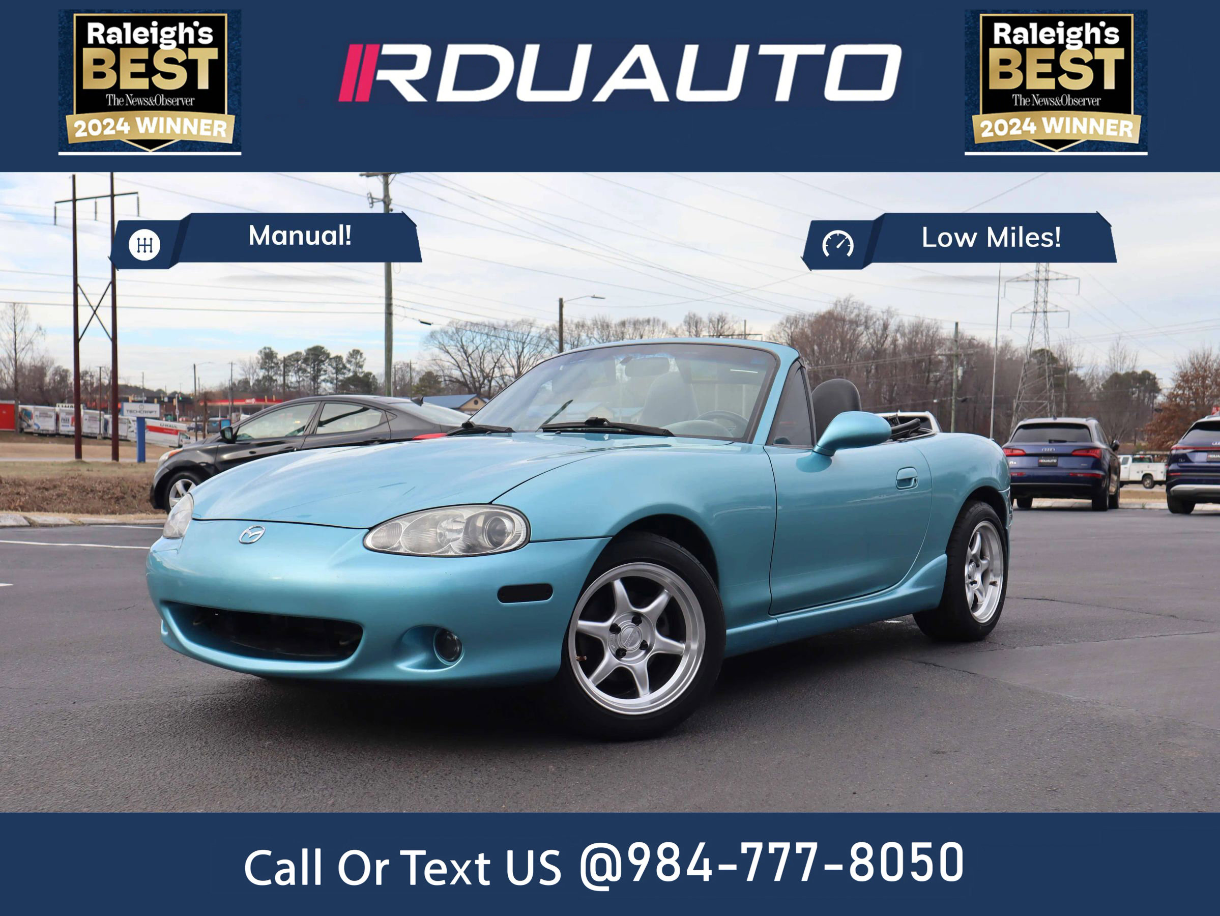 Used 2002 MAZDA MX-5 Miata image 1
