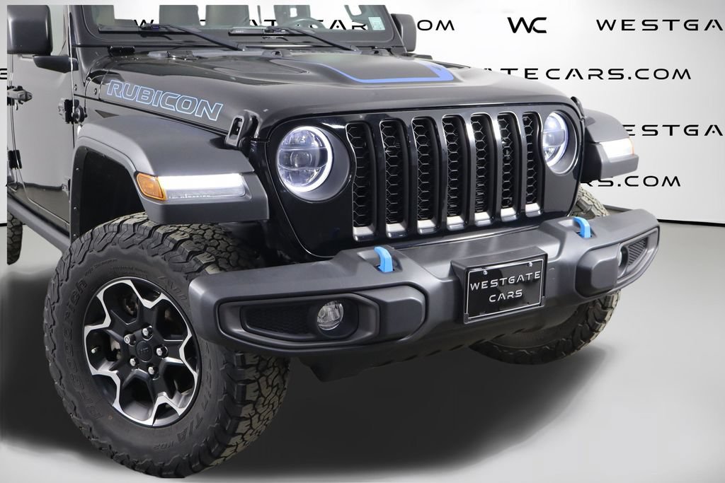 Used 2023 Jeep Wrangler Unlimited Rubicon 4xe w/ Cold Weather Group AWD/4WD image 45