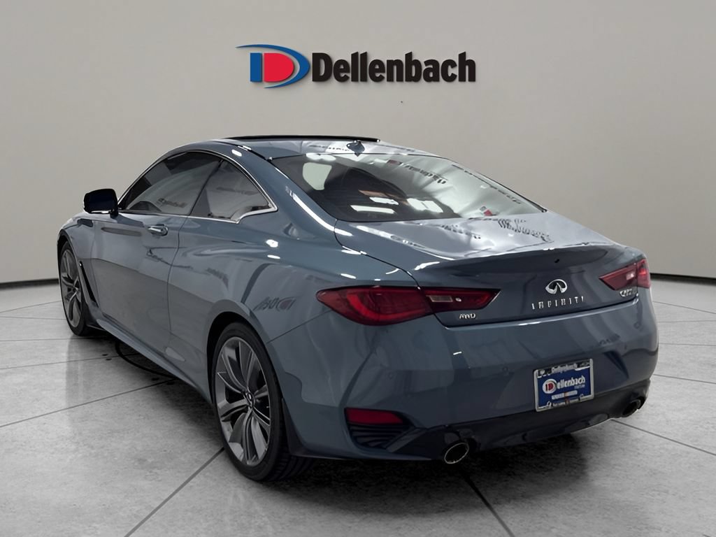 Used 2021 INFINITI Q60 Red Sport 400 w/ Proactive Package AWD/4WD image 3