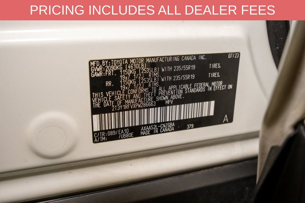 Certified 2023 Toyota RAV4 Limited w/ Limited Grade Weather Package FWD image 23