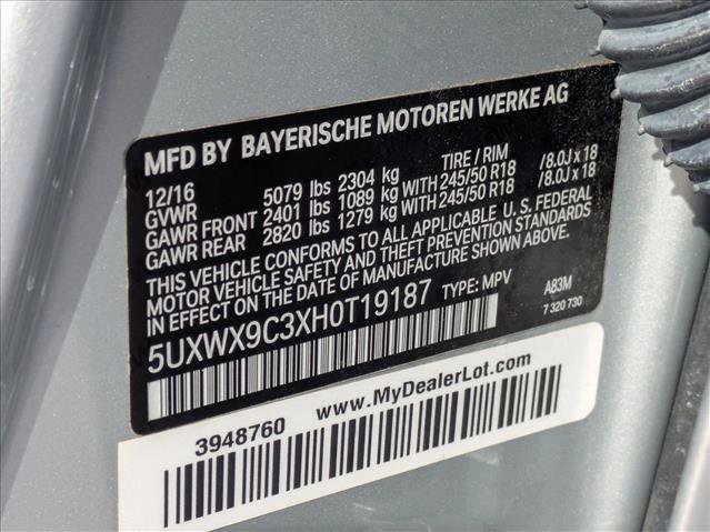 Used 2017 BMW X3 xDrive28i image 27