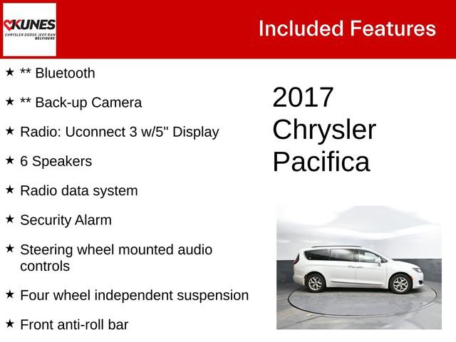 Used 2017 Chrysler Pacifica Touring-L w/ Tire & Wheel Group image 2