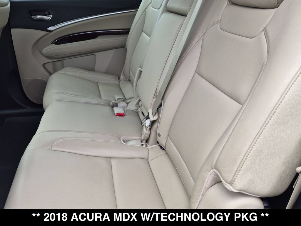 Used 2018 Acura MDX w/ Technology Package AWD/4WD image 3