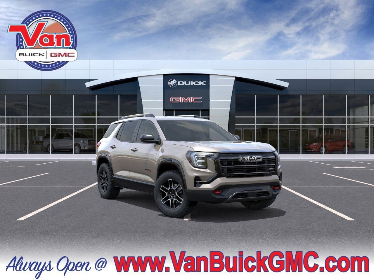 New 2026 GMC Terrain AT4 w/ LPO, Black Badging Package