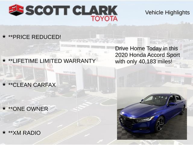 Used 2020 Honda Accord Sport image 12