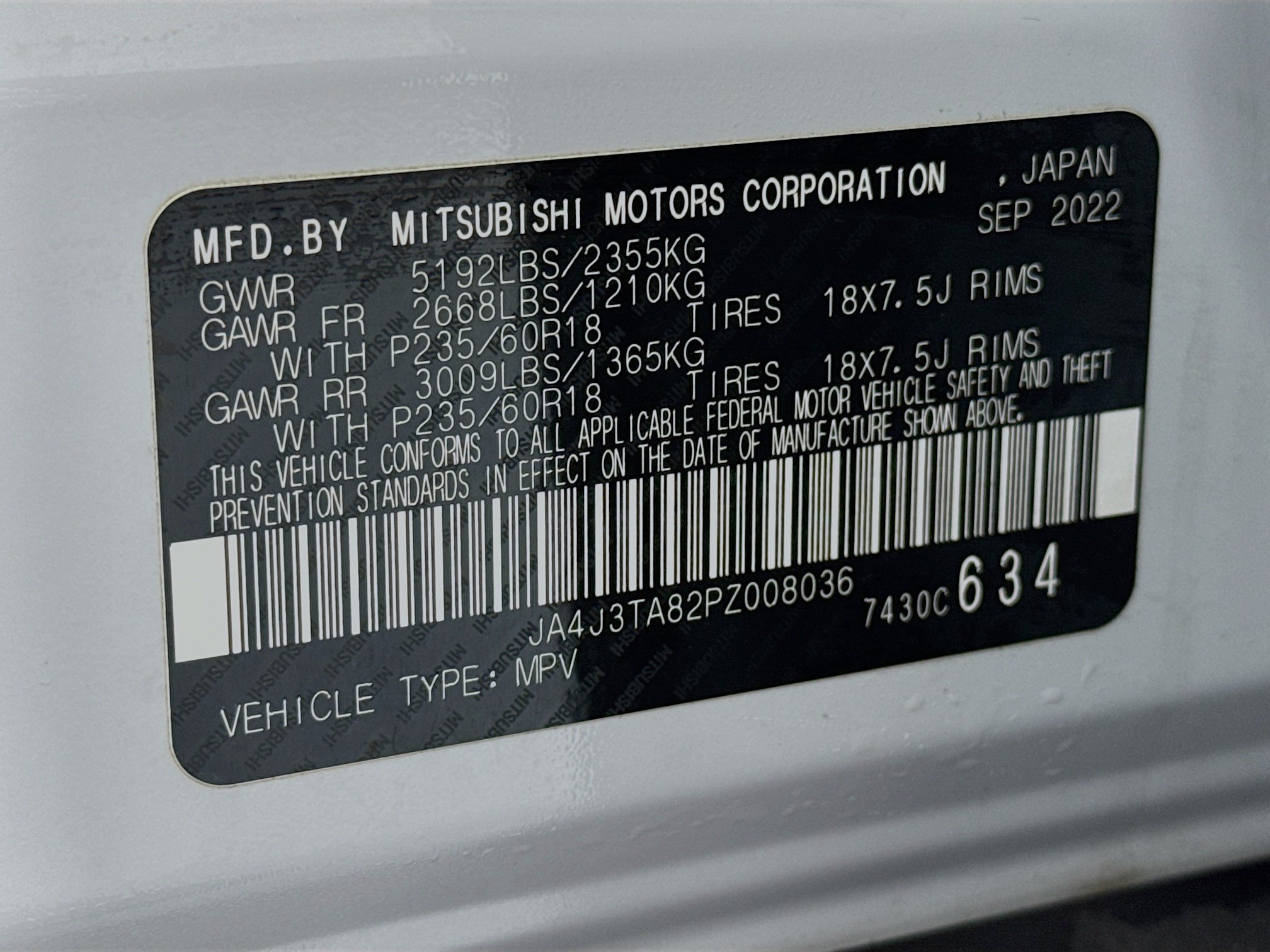 Used 2023 Mitsubishi Outlander ES FWD image 30