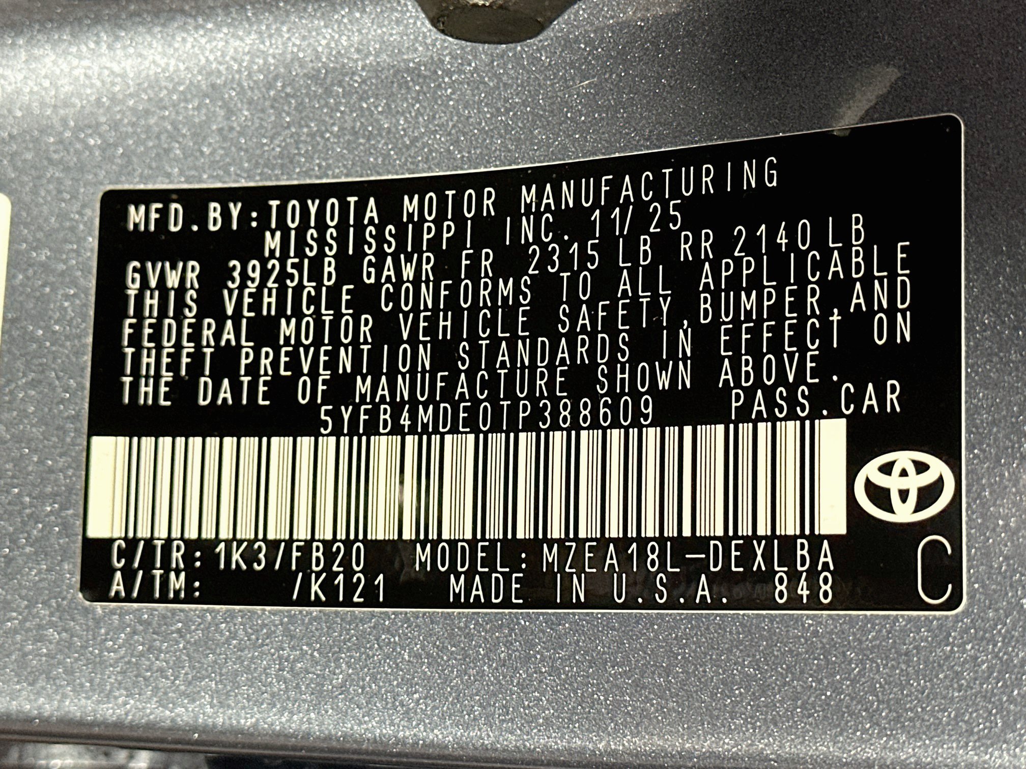 Used 2026 Toyota Corolla LE FWD image 12