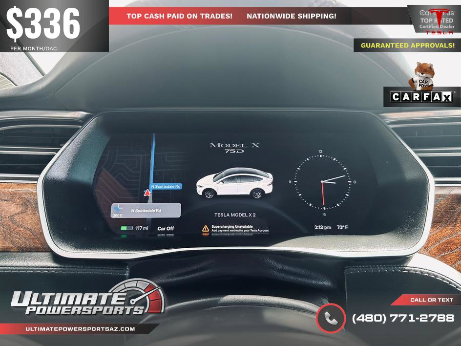 Used 2017 Tesla Model X 75D AWD/4WD image 29