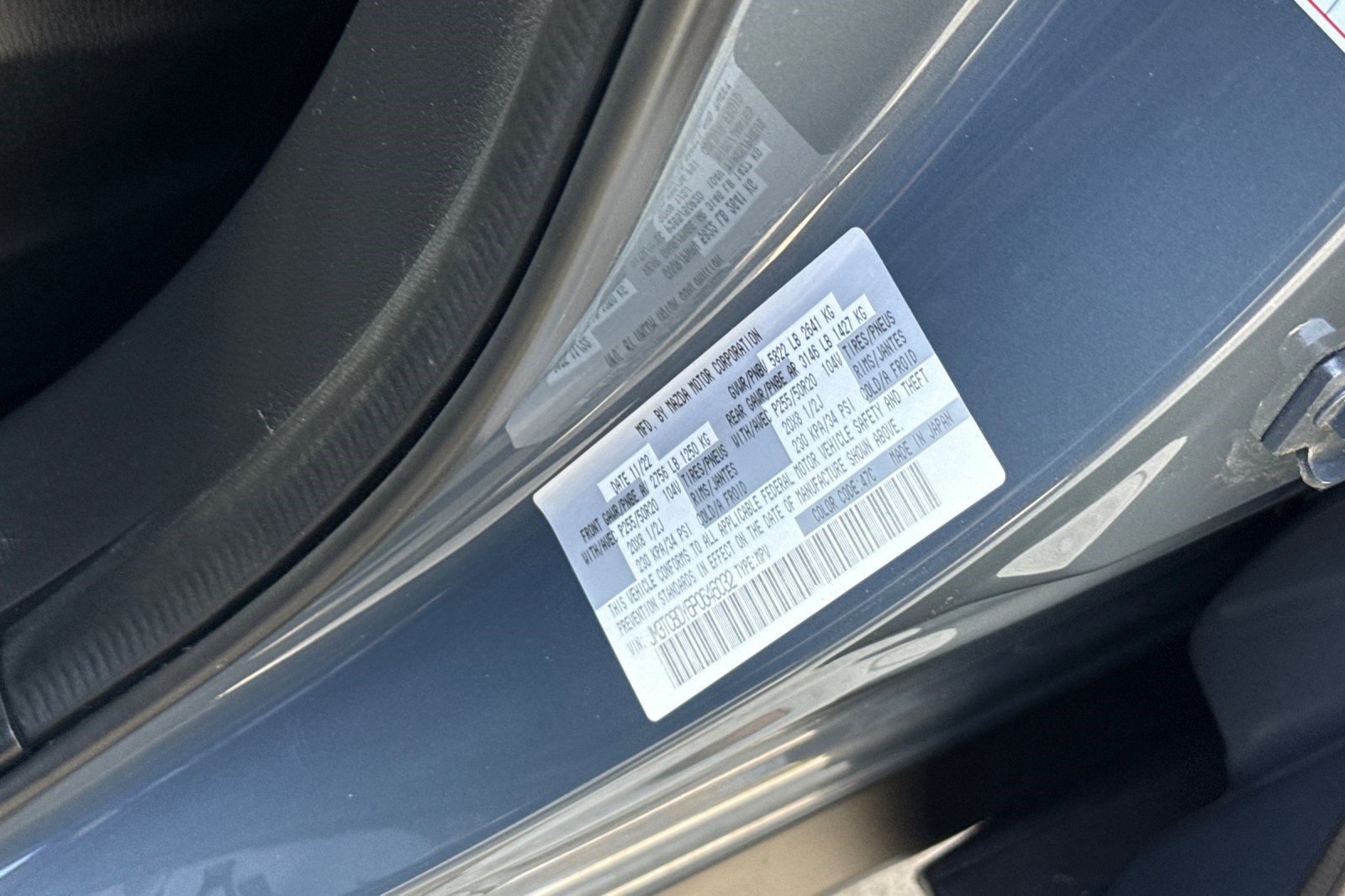 Used 2023 MAZDA CX-9 Carbon Edition image 20