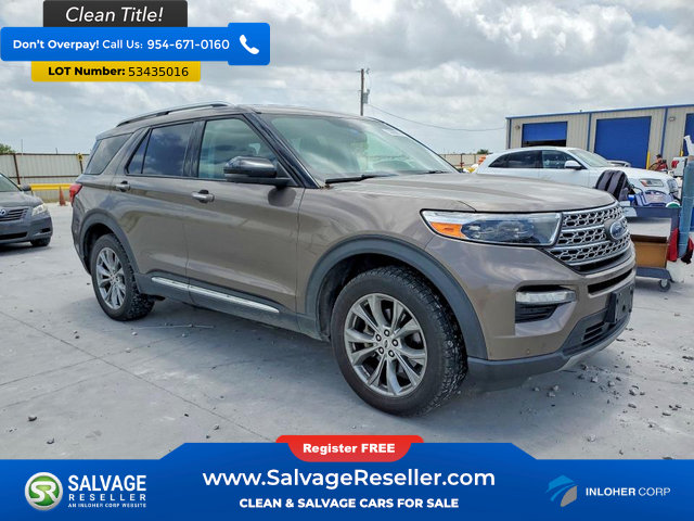 Used 2021 Ford Explorer Limited w/ Equipment Group 301A AWD/4WD image 5